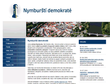 Tablet Screenshot of nymburstidemokrate.cz